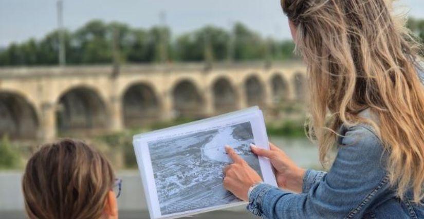 Atelier Kapla "Un pont sur la Loire " à l'Office de Tourisme de Montlouis-sur-Loire