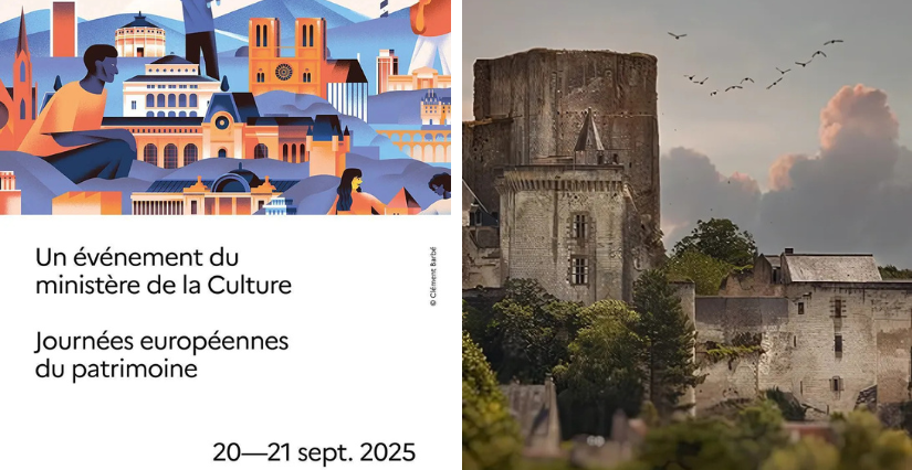 Journées européennes du Patrimoine au Donjon et à la Cité Royale de Loches Journées européennes du Patrimoine au Donjon et à la Cité Royale de Loches