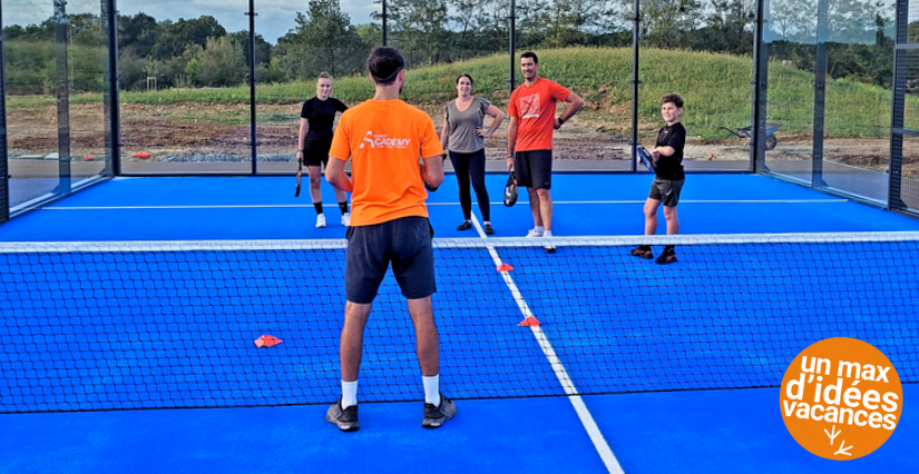 ©skin up academy - stage de padel enfant et jeunes(1) Stage Jeunes - Padel Academy - niveau semi Intensif - à Skin up Academy à Azay-le-Rideau (à 25 min de Tours)