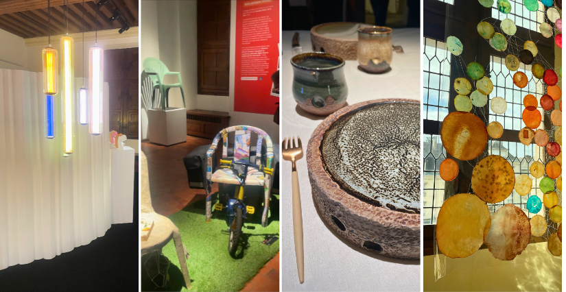 Visite de l'expo de la France Design Week à l'Hôtel Gouïn en famille