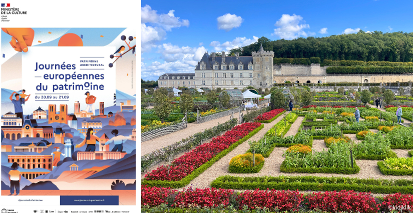 Les Journées européennes du Patrimoine 2025 au Château de Villandry