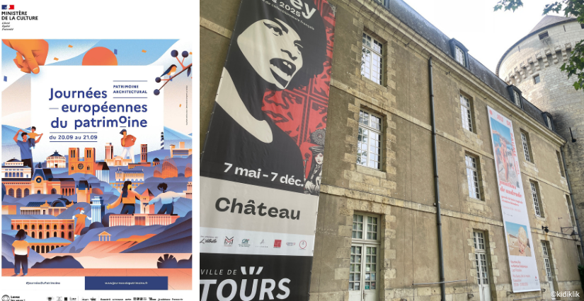 Les Journées européennes du Patrimoine 2025 au Château de Tours