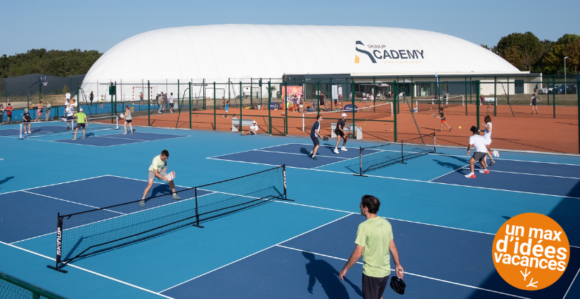 Stage Jeune - Padel Academy - niveau Intensif - à Skin up Academy à Azay-le-Rideau (à 25 min de Tours)