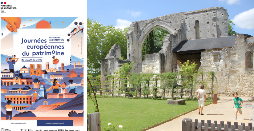 Les Journées européennes du Patrimoine au Prieuré Saint Cosme, près de Tours Les Journées européennes du Patrimoine au Prieuré Saint Cosme, près de Tours