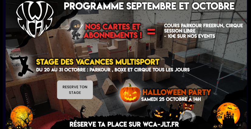  Viens fêter Halloween à la West Coast Academy