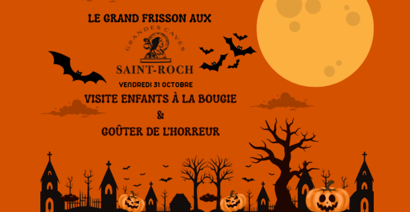 Halloween dans les Grandes Caves Saint Roch à Rochecorbon