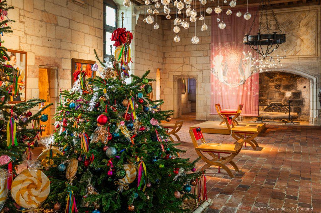Nocturne à la Cité Royale de Loches pour Noël au Pays des Châteaux