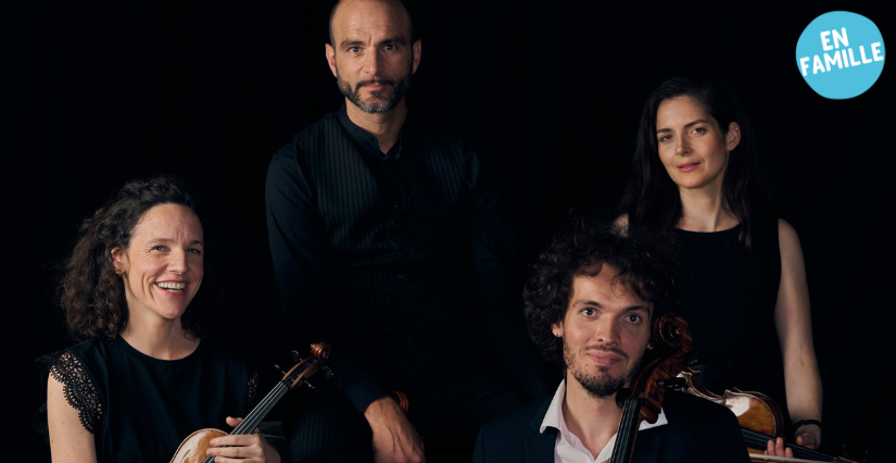 "Figures Argentines" : spectacle du Quatuor Voce & Jean-Baptiste Henry à l'Escale, Saint-Cyr-sur-Loire