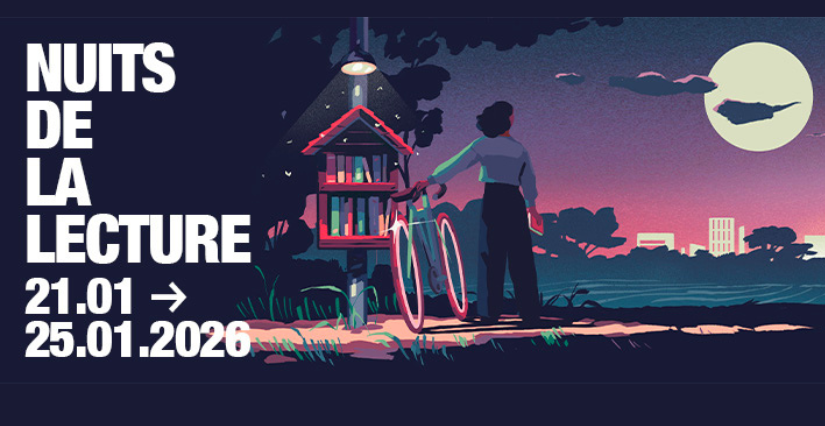 Animations pour les Nuits de la lecture à Tours et en Indre-et-Loire