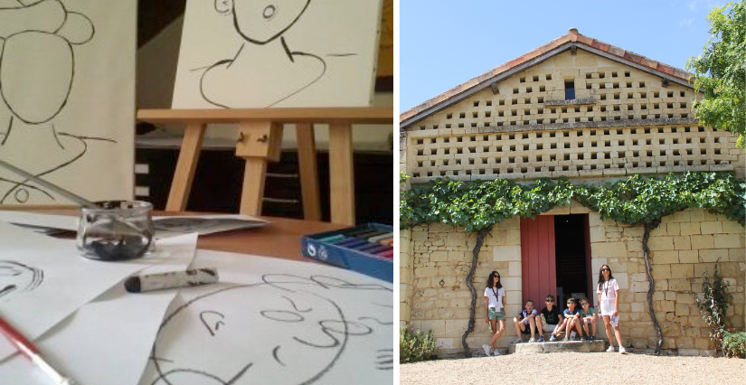 Atelier enfants «Drôles de trognes» au musée Rabelais à Seuilly