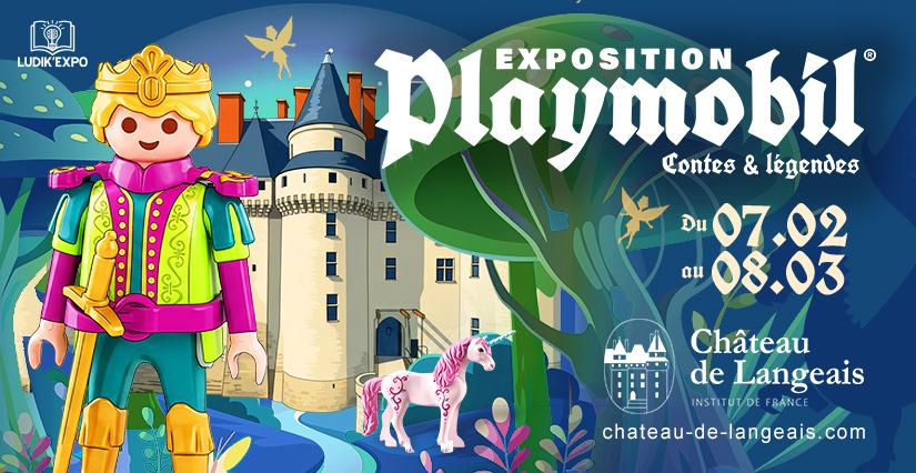 Exposition Playmobil « Contes et Légendes » au Château de Langeais