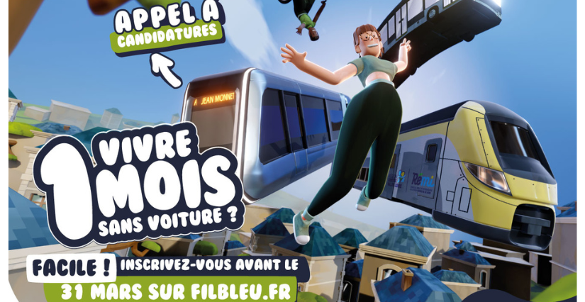 En famille, participez à l'aventure "Un mois sans ma voiture" avec Fil Bleu