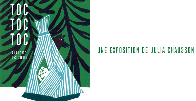 Exposition "Toc Toc Toc" de Julia Chausson à la Salle Jacques Villeret, dès 4 ans