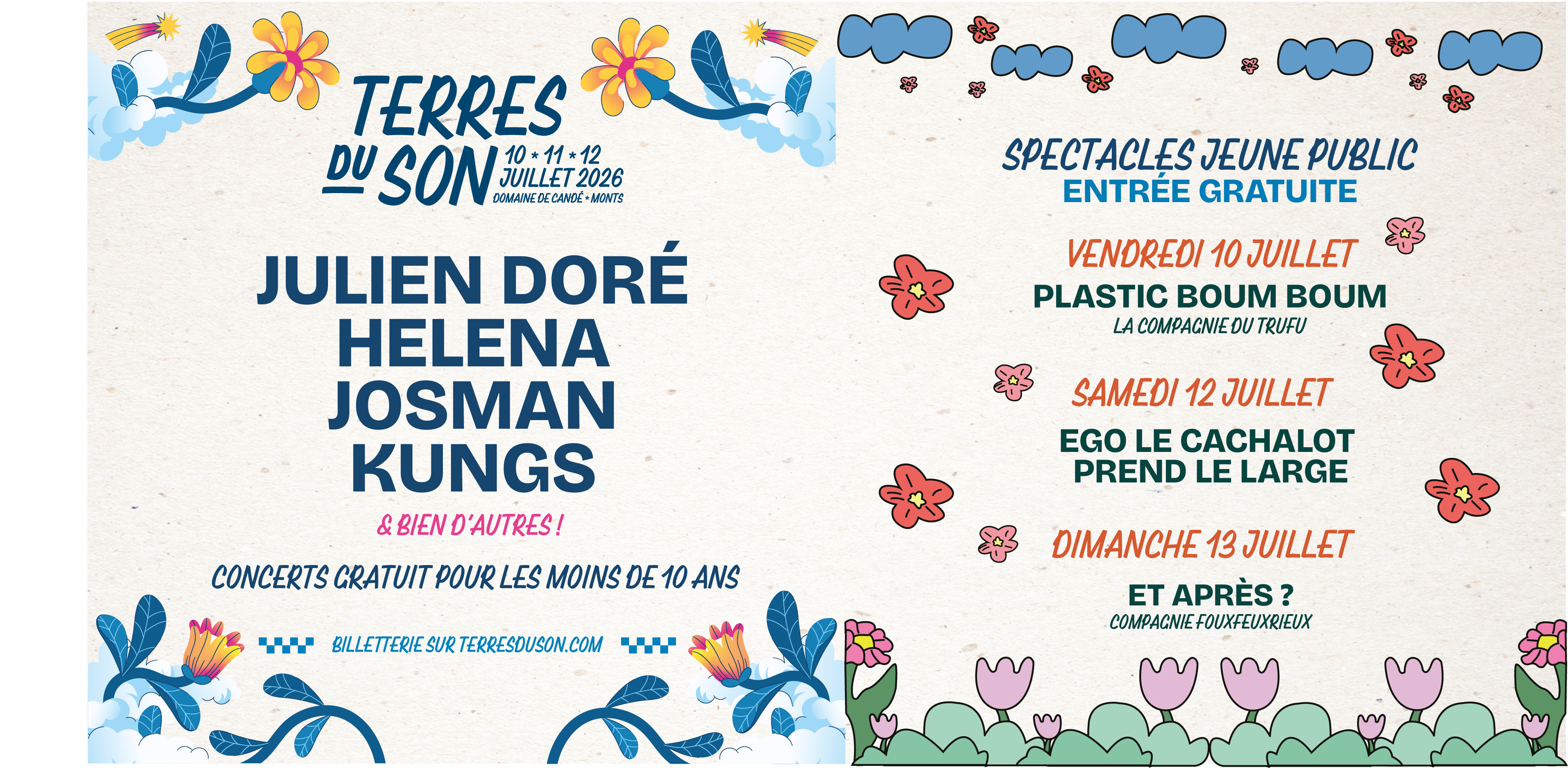 Festival "Terres du Son" en famille au Domaine de Candé, le rendez-vous immanquable de l'été !