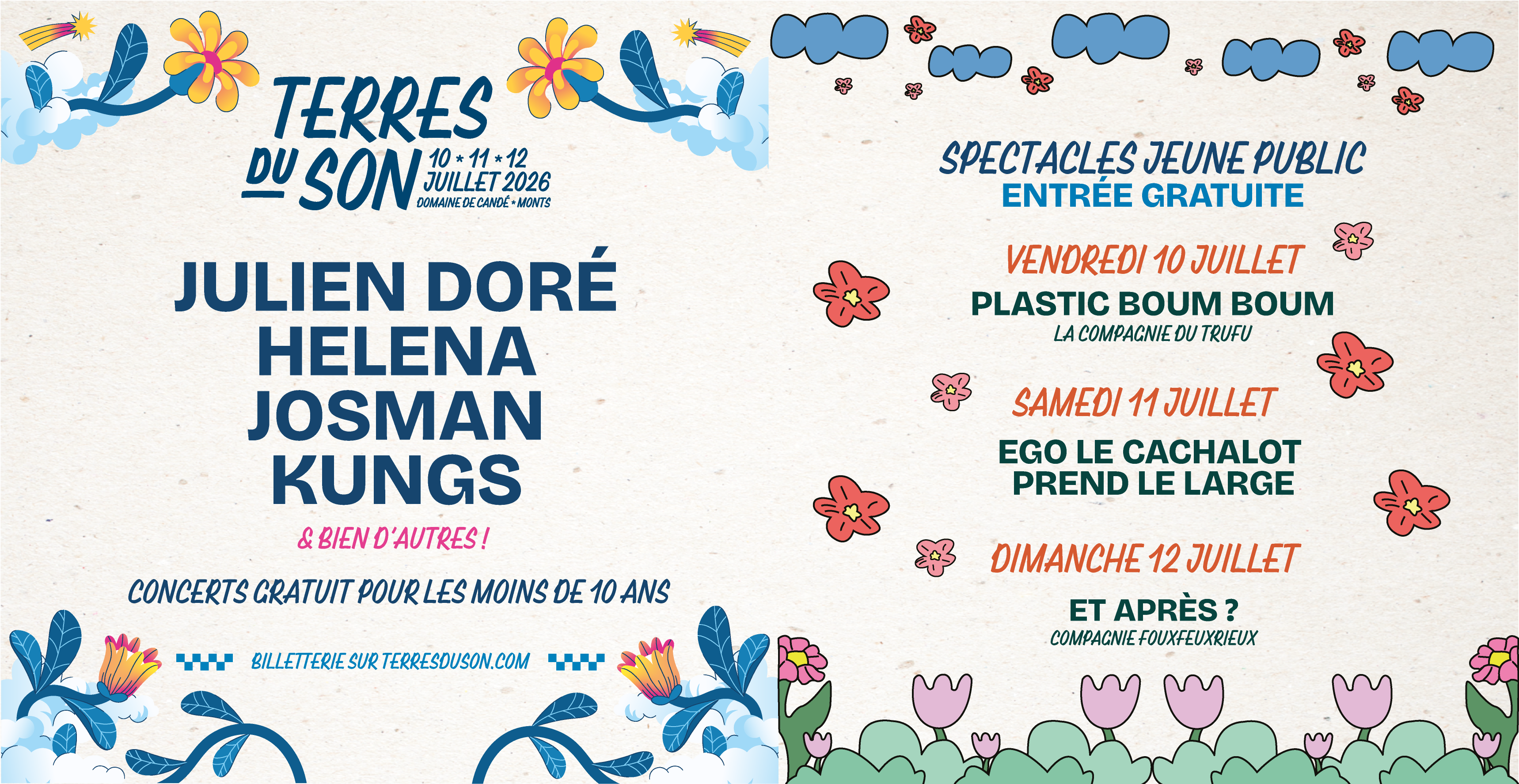Festival "Terres du Son" en famille au Domaine de Candé, le rendez-vous immanquable de l'été !