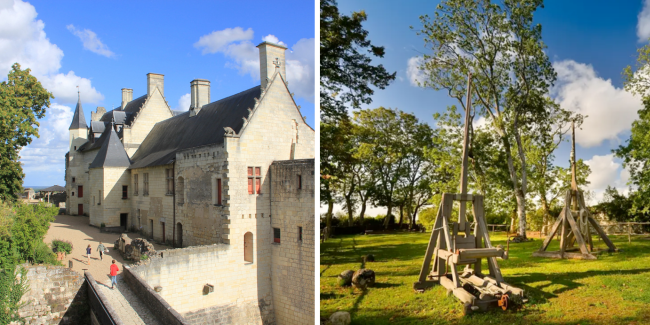 Animations "Bricole et Trébuchet" à la Forteresse royale de Chinon