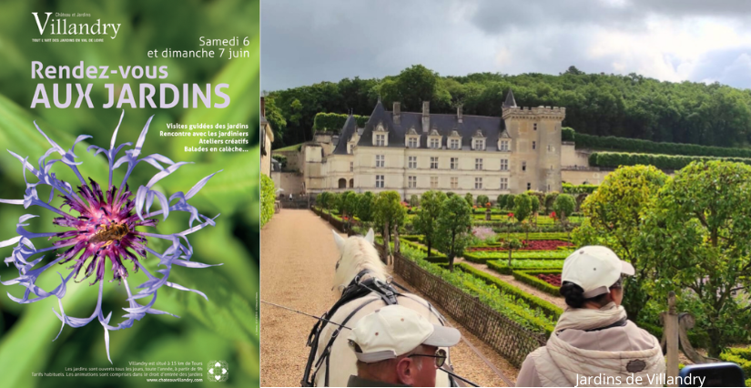 Les Rendez-vous aux jardins au Château de Villandry