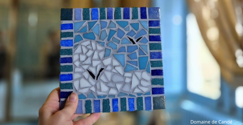 Atelier "mosaïque", en famille au Domaine de Candé à Monts 