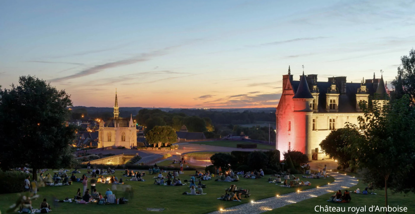 Pique-niques astronomiques au Château royal d'Amboise : des soirées d’été avec vue sur la Loire à vivre en famille et entre amis