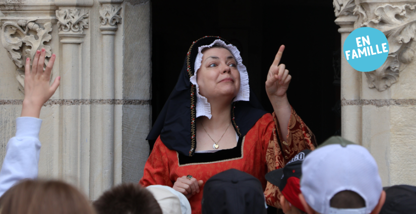 Visite interactive pour les enfants "Sur les pas d'Anne de Bretagne" au Château de Langeais
