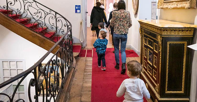"Ma première visite au musée" à partir de 3 mois et jusqu'à 3 ans au Musée des Beaux-Arts de Tours