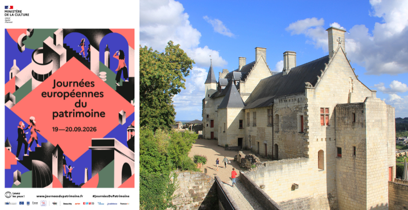 Les Journées européennes du patrimoine 2026 à la Forteresse Royale de Chinon