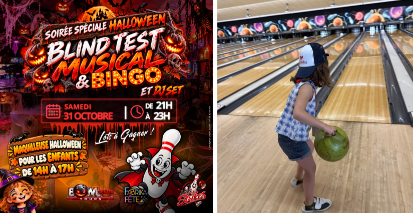Fête d'Halloween à BowlCenter Tours : une journée pour combler les petits monstres aux Deux Lions