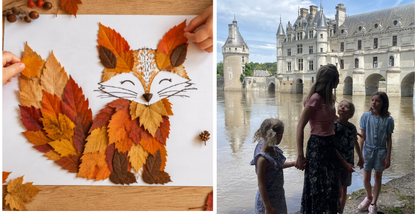 Atelier Feuilles d'automne au château de Chenonceau©kidiklik