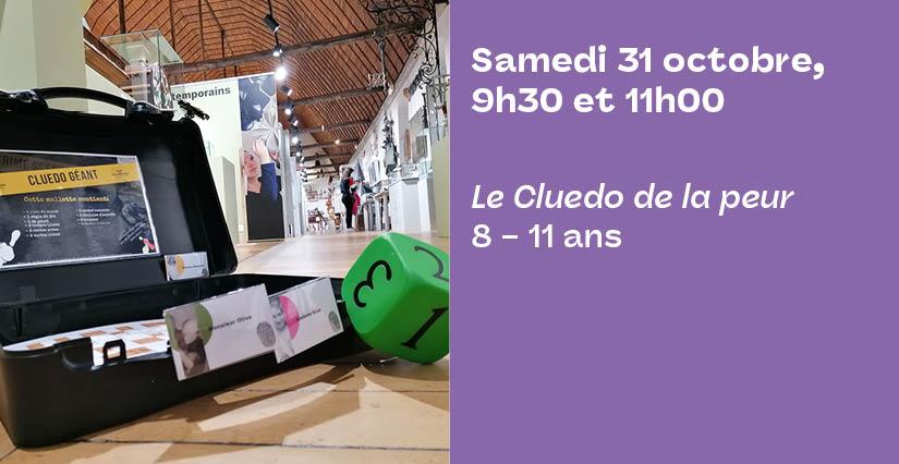 Animation Halloween "Cluedo de la peur" au Musée du Compagnonnage à Tours