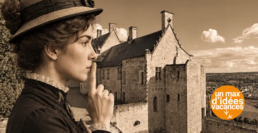 Menez l'enquête en famille avec le nouveau scénario GéoGaming « Un secret bien gardé» à la Forteresse royale de Chinon