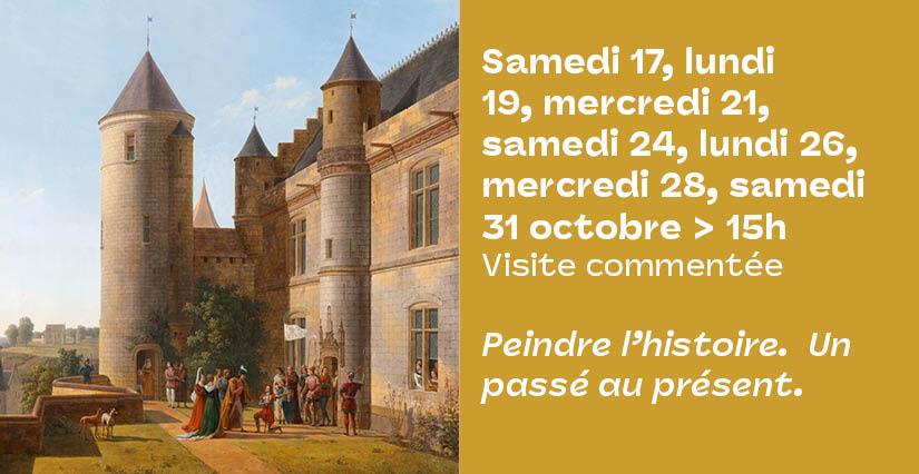  Visite commentée "Peindre l’histoire. Le passé au présent" au Musée des Beaux-Arts de Tours