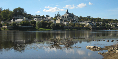 Candes-Saint-Martin : un des plus beaux villages de France // En famille // 50 min de Tours, 20 min de Chinon