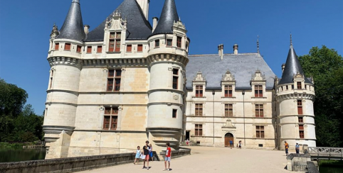 Archifacile : Une visite pour les enfants de 7 à 12 ans au Château d'Azay-le-Rideau