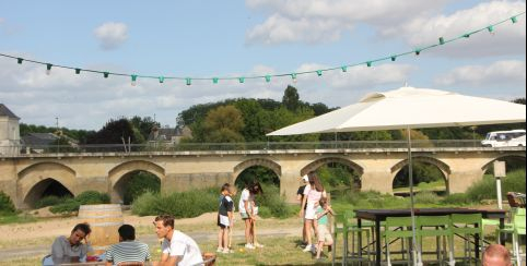 La Guinguette de Chinon : une sortie sympa en famille à 50 minutes de Tours