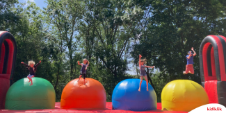 Lulu Parc : Parc d'attractions avec structures gonflables et jeux en extérieur, dès 1 an, à Rochecorbon