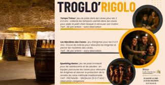 Activités pour enfants "Troglo Rigolo" aux Grandes Caves Saint Roch, à Rochecorbon
